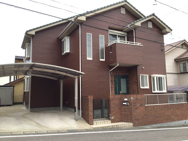 岐阜県土岐市住宅塗装事例
