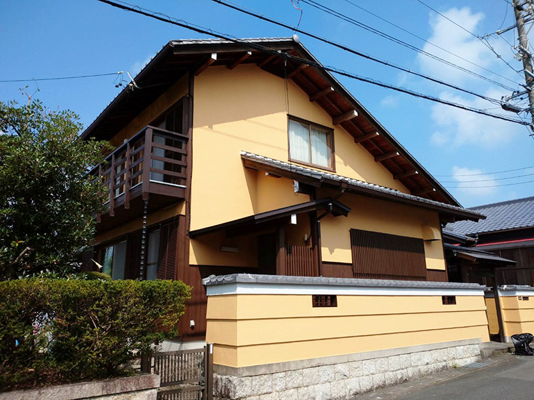 土岐市住宅・屏塗装